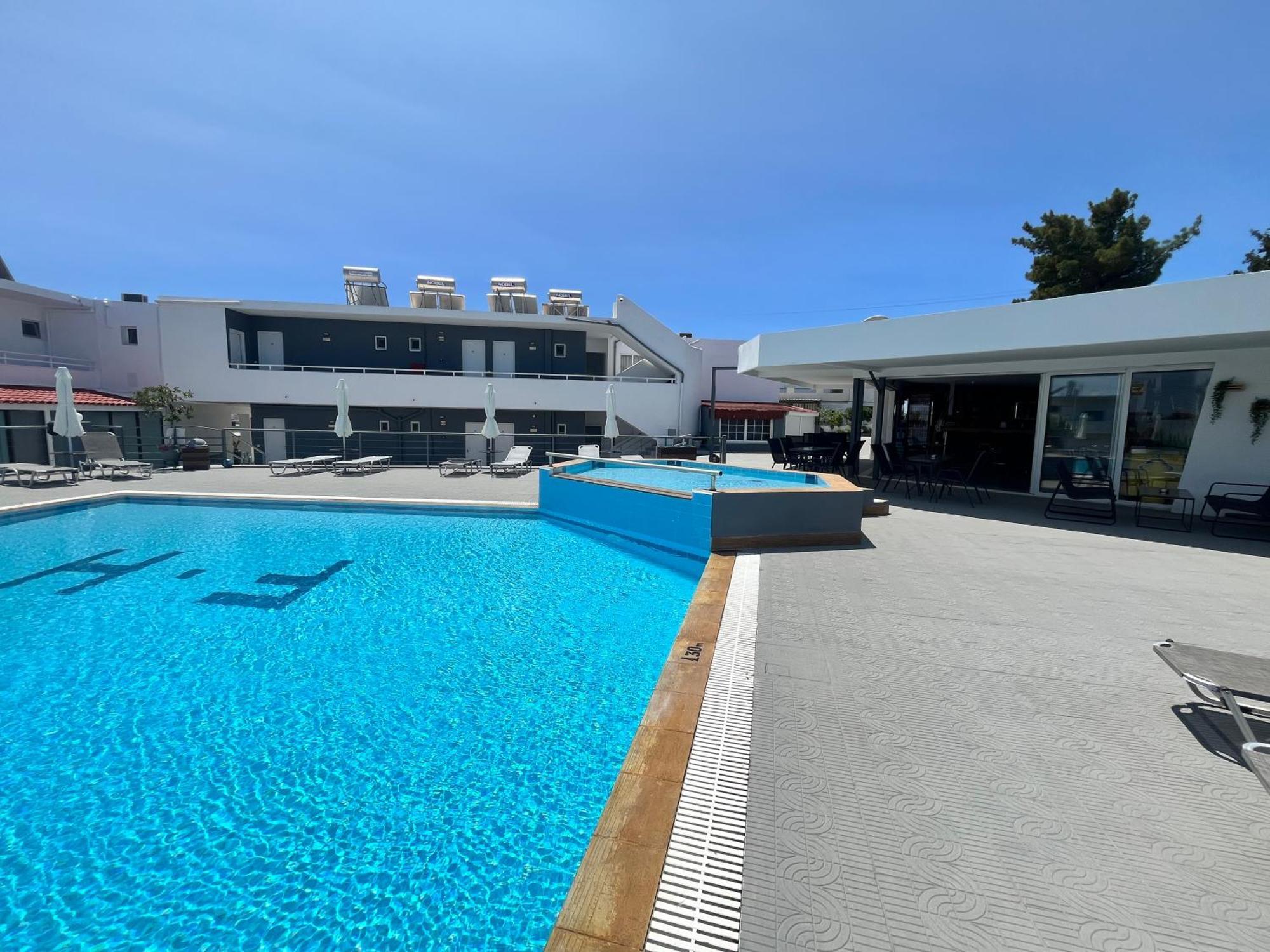 Family House Faliraki Studios Apartments Exteriör bild